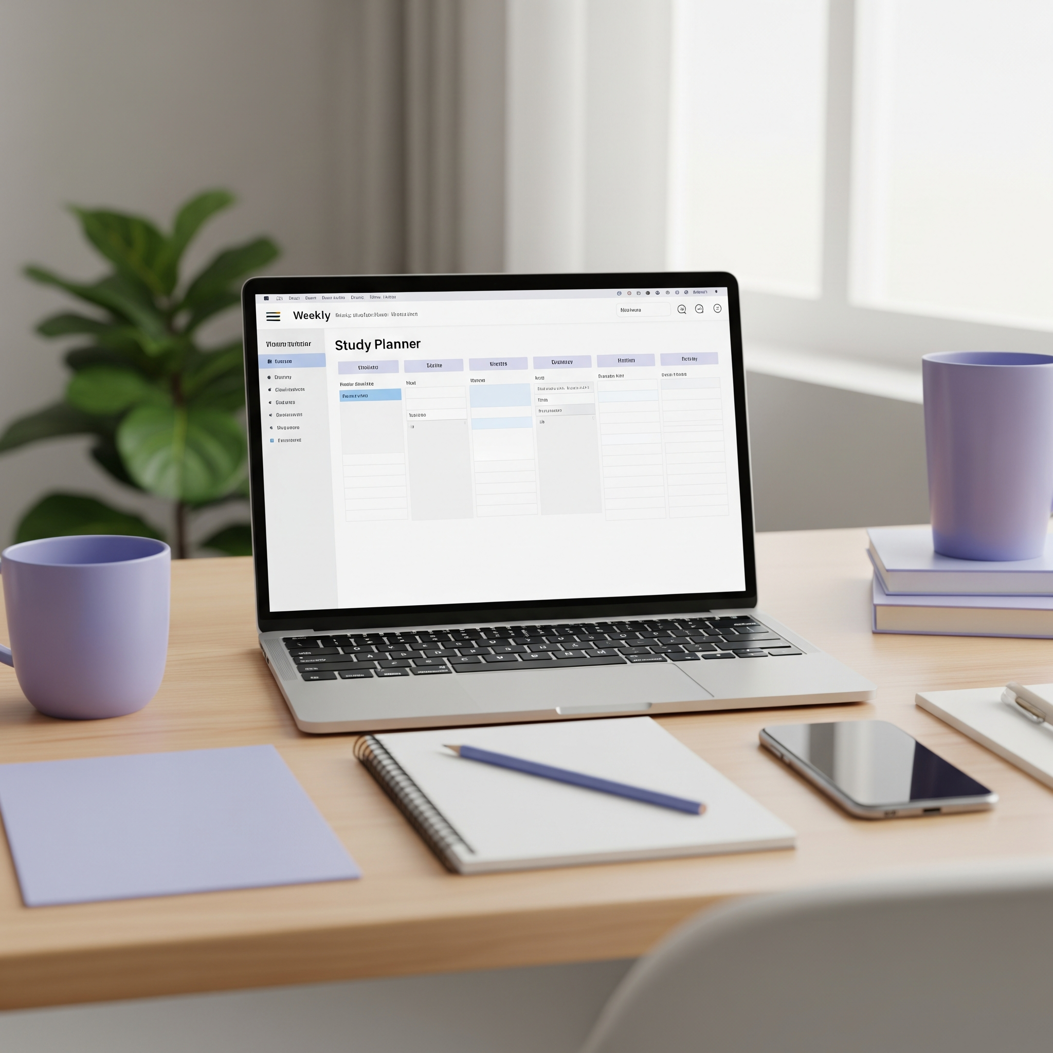 Weekly Study Planner Templates - Image 3